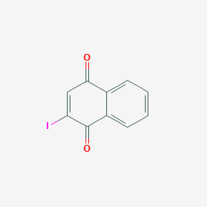 molecular formula C10H5IO2 B14155241 2-Iodonaphthalene-1,4-dione CAS No. 35079-24-4