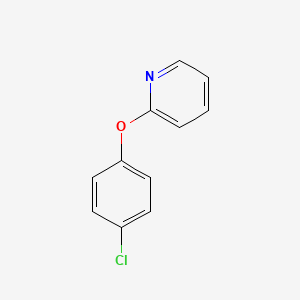 molecular formula C11H8ClNO B14155268 2-(4-Chlorophenoxy)pyridine CAS No. 4783-69-1