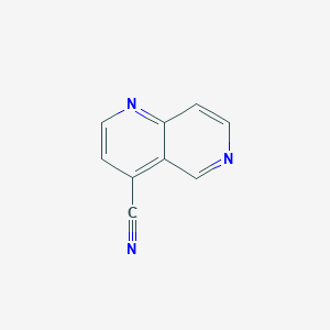 1,6-Naphthyridine-4-carbonitrile