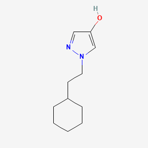 1-(2-Cyclohexylethyl)-1H-pyrazol-4-ol