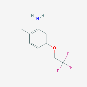 2-Methyl-5-(2,2,2-trifluoroethoxy)aniline