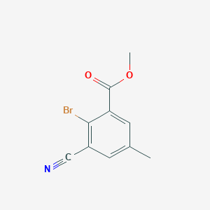 Methyl 2-bromo-3-cyano-5-methylbenzoate