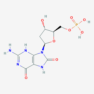 molecular formula C10H14N5O8P B141554 8-Hydroxydeoxyguanosine 5'-monophosphate CAS No. 127027-50-3
