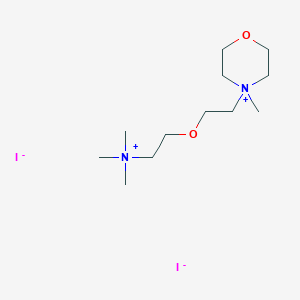 molecular formula C9H9FN2O6 B14155416 1-(2-Deoxypentofuranuronosyl)-5-fluoropyrimidine-2,4(1h,3h)-dione CAS No. 65732-44-7