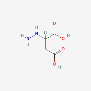 molecular formula C4H8N2O4 B14155459 Hydrazinosuccinate CAS No. 92751-07-0
