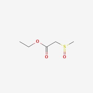 molecular formula C5H10O3S B14155504 Ethyl (methylsulphinyl)acetate CAS No. 4455-14-5
