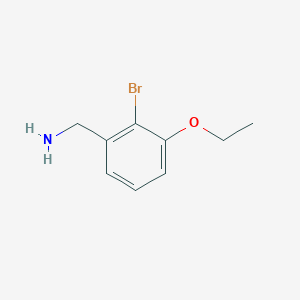 (2-Bromo-3-ethoxyphenyl)methanamine