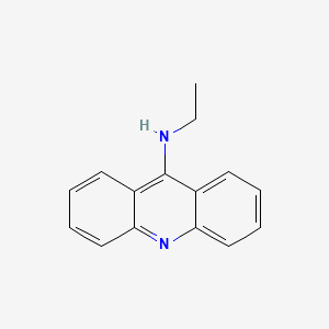 molecular formula C15H14N2 B14155654 9-Acridinamine, N-ethyl- CAS No. 94129-62-1