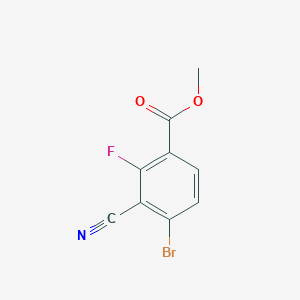 Methyl 4-bromo-3-cyano-2-fluorobenzoate