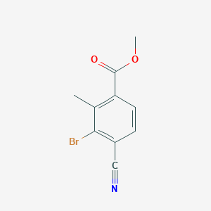 Methyl 3-bromo-4-cyano-2-methylbenzoate