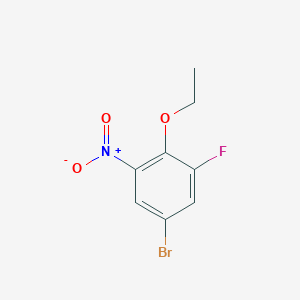 1-Bromo-4-ethoxy-3-fluoro-5-nitrobenzene