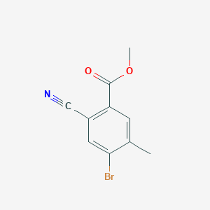 Methyl 4-bromo-2-cyano-5-methylbenzoate
