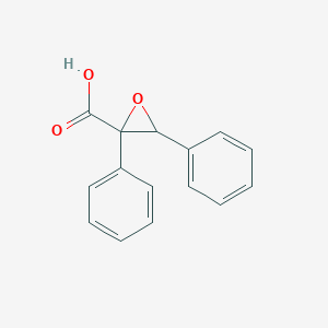 molecular formula C15H12O3 B14155832 2,3-Diphenyloxirane-2-carboxylic acid CAS No. 5449-25-2