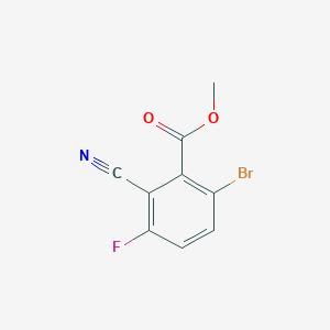 Methyl 6-bromo-2-cyano-3-fluorobenzoate