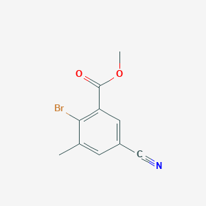 Methyl 2-bromo-5-cyano-3-methylbenzoate
