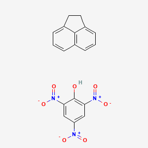 molecular formula C18H13N3O7 B14156143 Acenaphthene, monopicrate CAS No. 5892-42-2