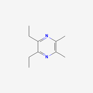 molecular formula C10H16N2 B14156175 2,3-Diethyl-5,6-dimethylpyrazine CAS No. 106060-96-2