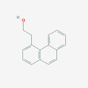 molecular formula C16H14O B14156598 4-Phenanthreneethanol CAS No. 88916-61-4