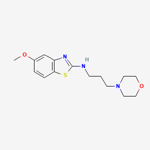 5-methoxy-N-(3-morpholinopropyl)benzo[d]thiazol-2-amine