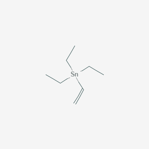 molecular formula C8H18Sn B14156995 Stannane, ethenyltriethyl- CAS No. 2117-47-7