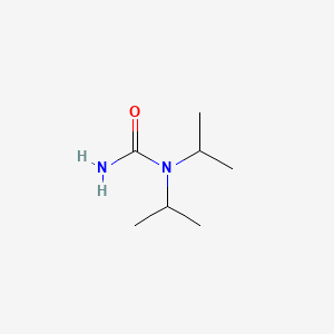 molecular formula C7H16N2O B14157242 N,N-Bis(1-methylethyl)urea CAS No. 77464-05-2