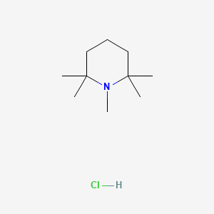 molecular formula C10H22ClN B14157277 Pempidine hydrochloride CAS No. 6152-95-0
