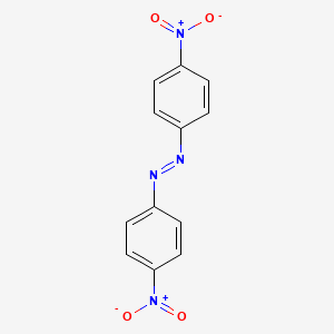 molecular formula C12H8N4O4 B14157291 4,4'-Dinitroazobenzene CAS No. 89103-79-7