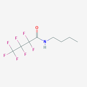 molecular formula C8H10F7NO B14157448 n-Butyl-2,2,3,3,4,4,4-heptafluorobutanamide CAS No. 377-67-3