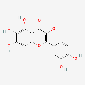 molecular formula C16H12O8 B14157495 Quercetagetin 3-methyl ether CAS No. 64190-88-1