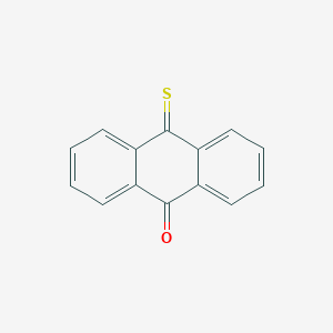 molecular formula C14H8OS B14157529 10-thioxo-9(10H)-anthracenone CAS No. 68629-85-6