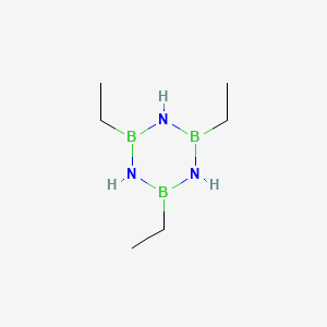 molecular formula C6H18B3N3 B14157768 2,4,6-Triethylborazine CAS No. 7443-22-3