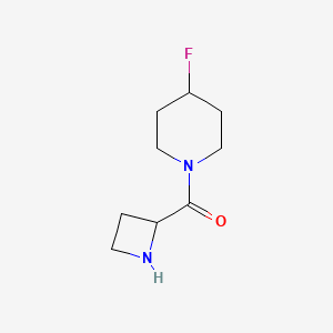 molecular formula C9H15FN2O B1415783 1-(Azetidine-2-carbonyl)-4-fluoropiperidine CAS No. 2000669-04-3