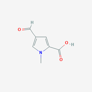 B141579 4-formyl-1-methyl-1H-Pyrrole-2-carboxylic acid CAS No. 132122-28-2