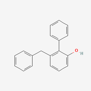 molecular formula C19H16O B14157908 Benzylbiphenylol CAS No. 30348-72-2