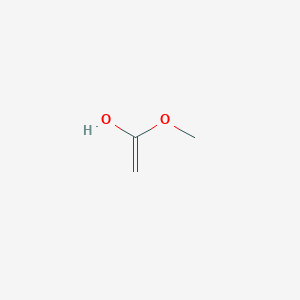 molecular formula C3H6O2 B14157910 Ethenol, 1-methoxy- CAS No. 4453-91-2