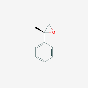 molecular formula C9H10O B14157980 (2R)-2-methyl-2-phenyloxirane CAS No. 21019-52-3