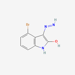 (E)-4-Bromo-3-hydrazonoeindolin-2-one