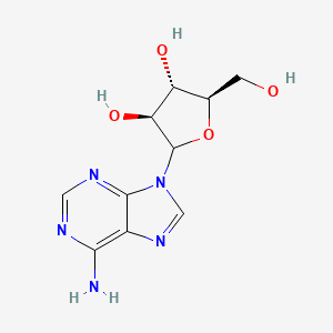 molecular formula C10H13N5O4 B14158138 9-Arabinofuranosyladenine CAS No. 2006-02-2