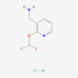 (2-(Difluoromethoxy)pyridin-3-yl)methanamine hydrochloride