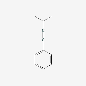 molecular formula C11H12 B14158466 1-Phenyl-3-methyl-1-butyne CAS No. 1612-03-9