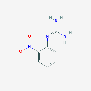 molecular formula C7H8N4O2 B14158494 N-(2-Nitro-phenyl)-guanidine CAS No. 70973-04-5