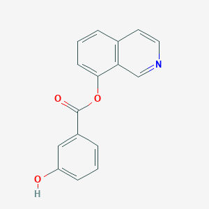 Isoquinolin-8-yl 3-hydroxybenzoate