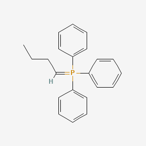 molecular formula C22H23P B14158591 Phosphorane, butylidenetriphenyl- CAS No. 3728-50-5
