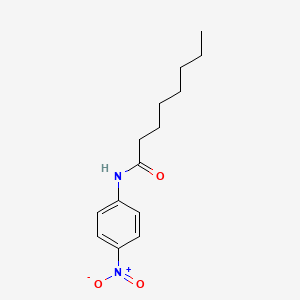 molecular formula C14H20N2O3 B14158675 N-(4-Nitrophenyl)octanamide CAS No. 61043-73-0