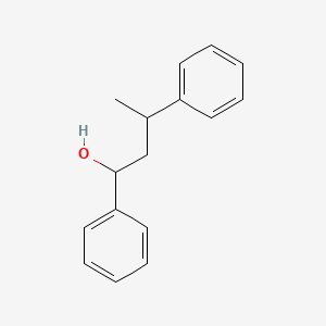 molecular formula C16H18O B14158744 1,3-Diphenylbutan-1-ol CAS No. 4435-52-3