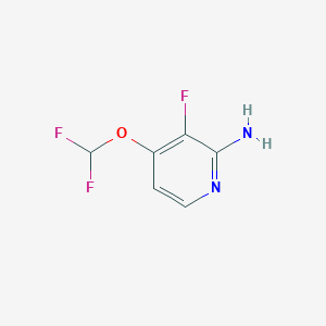 4-(Difluoromethoxy)-3-fluoropyridin-2-amine