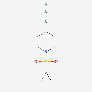 1-(Cyclopropanesulfonyl)-4-ethynylpiperidine