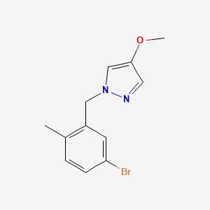 1-(5-Bromo-2-methylbenzyl)-4-methoxy-1H-pyrazole