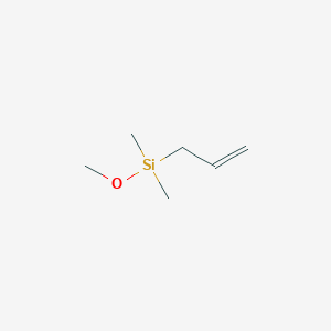 molecular formula C6H14OSi B14158846 Allyl(methoxy)dimethylsilane CAS No. 30535-30-9