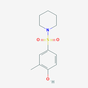 2-Methyl-4-(piperidine-1-sulfonyl)-phenol